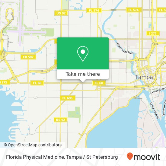 Mapa de Florida Physical Medicine