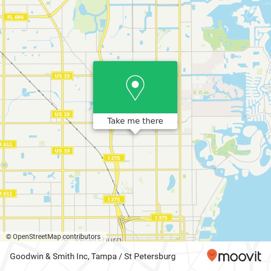 Goodwin & Smith Inc map