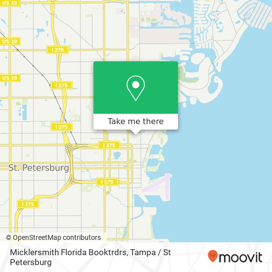 Mapa de Micklersmith Florida Booktrdrs