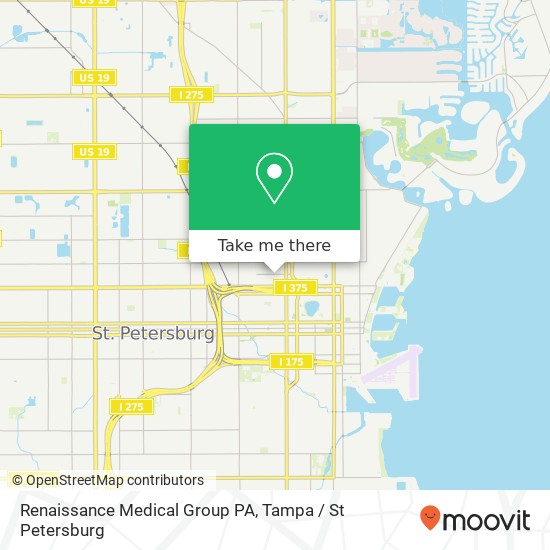 Renaissance Medical Group PA map