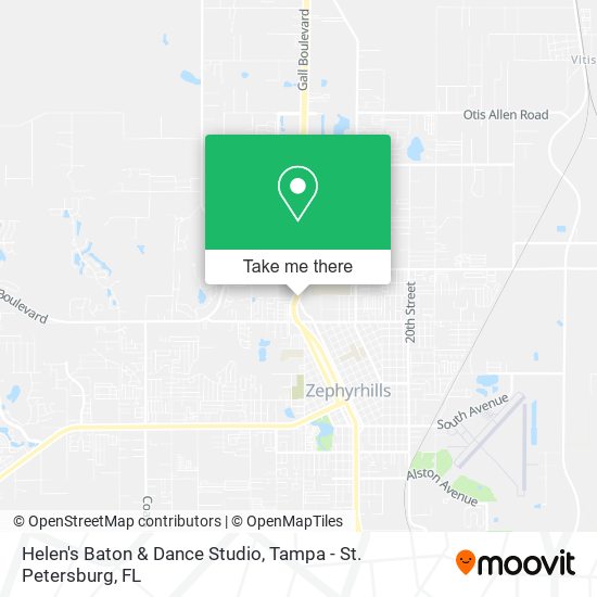 Mapa de Helen's Baton & Dance Studio