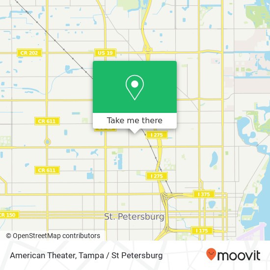 Mapa de American Theater