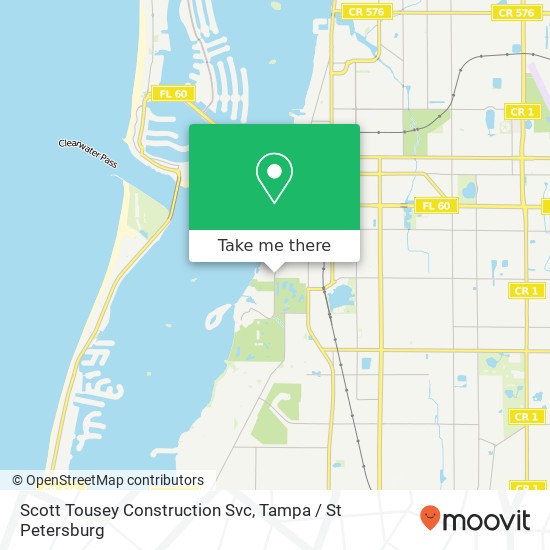 Mapa de Scott Tousey Construction Svc