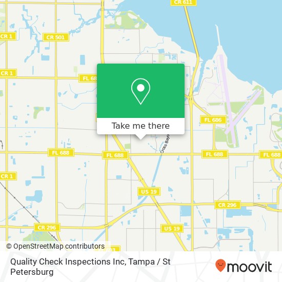 Mapa de Quality Check Inspections Inc