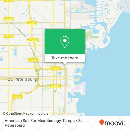 Mapa de American Soc For Microbiology