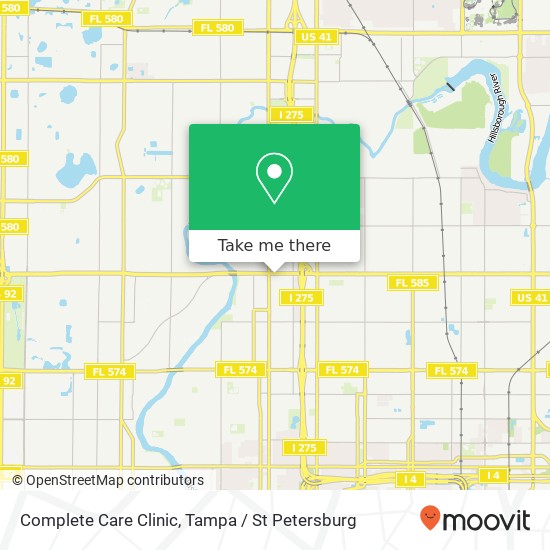 Mapa de Complete Care Clinic
