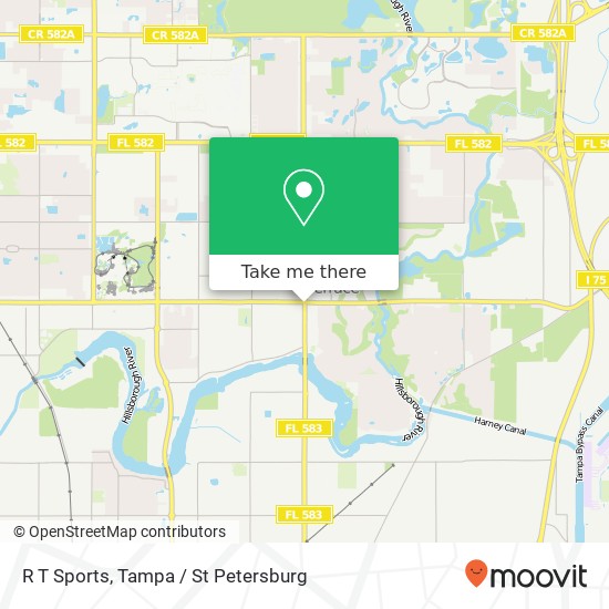 R T Sports map