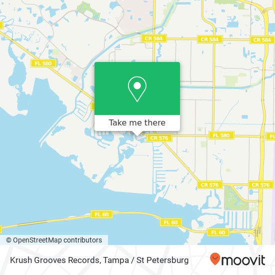 Krush Grooves Records map