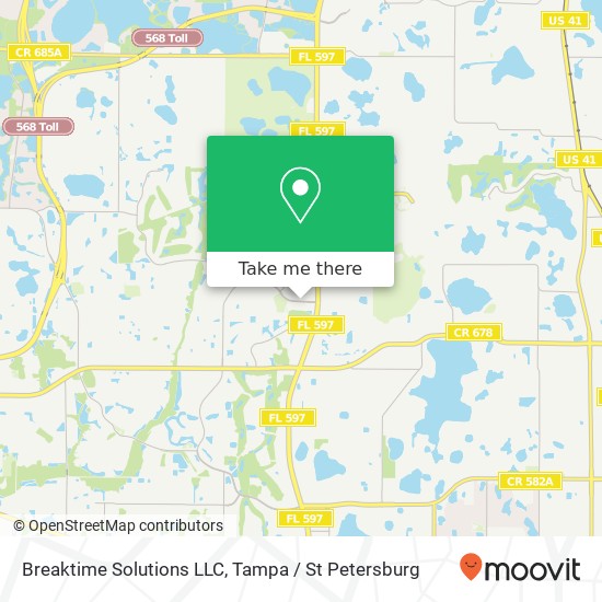 Mapa de Breaktime Solutions LLC