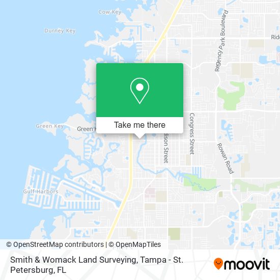 Smith & Womack Land Surveying map
