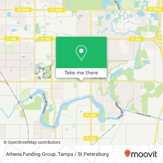 Mapa de Athena Funding Group