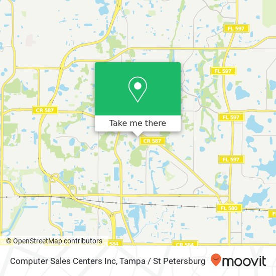 Mapa de Computer Sales Centers Inc