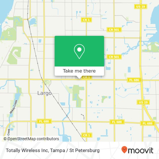 Mapa de Totally Wireless Inc