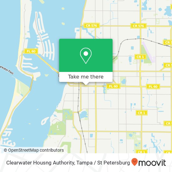 Clearwater Housng Authority map