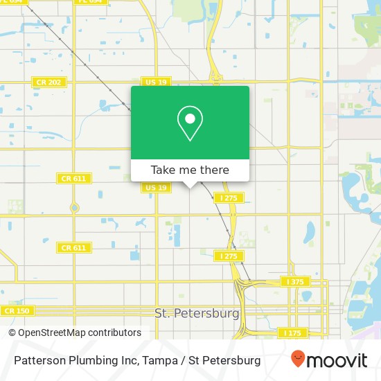 Mapa de Patterson Plumbing Inc