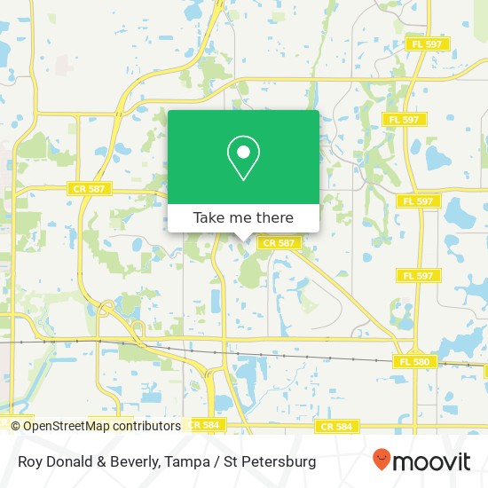 Roy Donald & Beverly map
