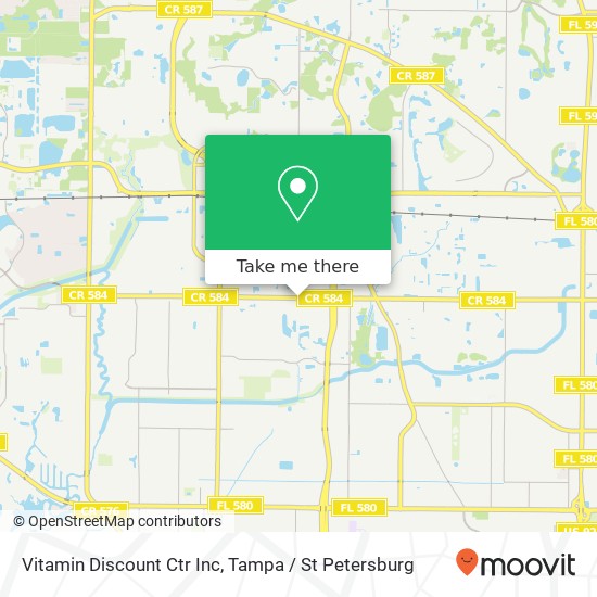 Mapa de Vitamin Discount Ctr Inc