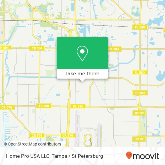 Mapa de Home Pro USA LLC