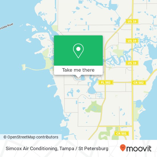 Mapa de Simcox Air Conditioning