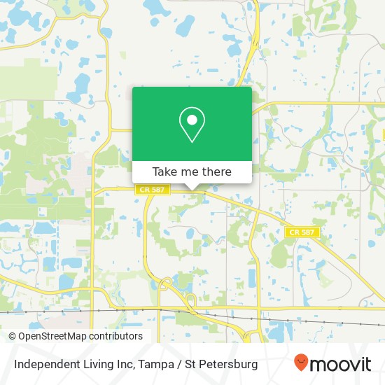 Independent Living Inc map