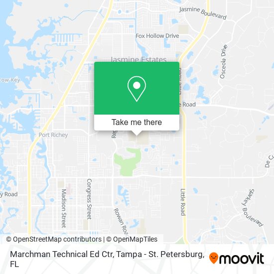 Marchman Technical Ed Ctr map