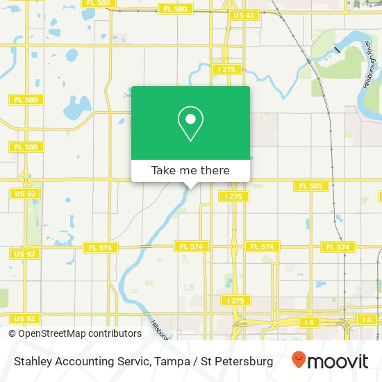 Mapa de Stahley Accounting Servic