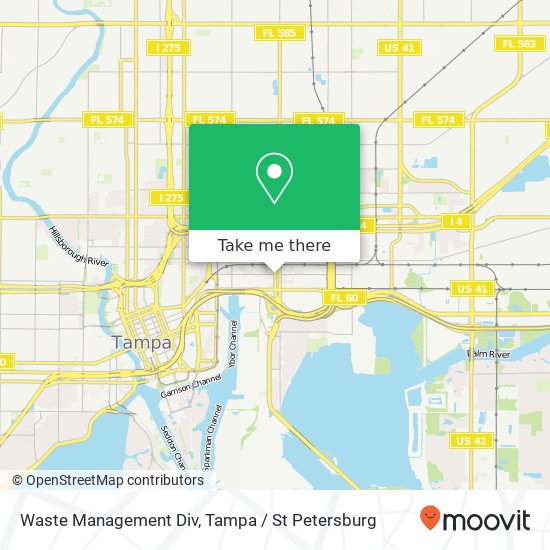 Mapa de Waste Management Div