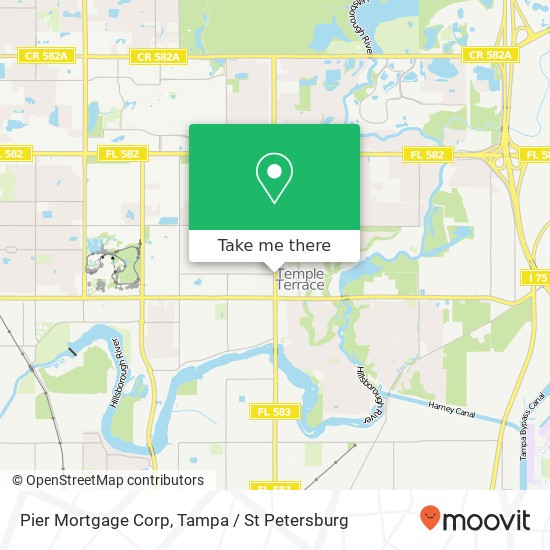 Pier Mortgage Corp map