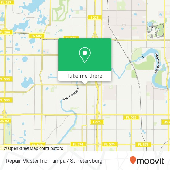 Repair Master Inc map