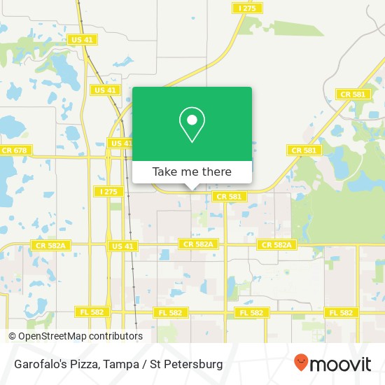 Mapa de Garofalo's Pizza