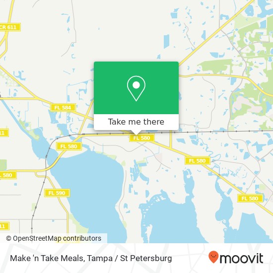 Make 'n Take Meals map