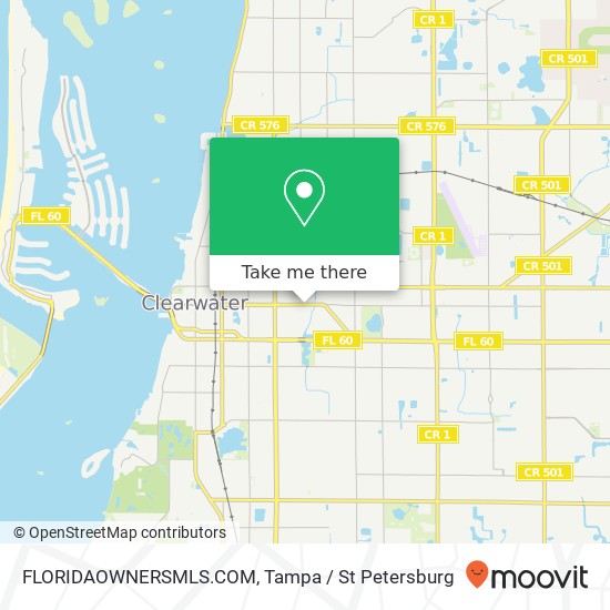 Mapa de FLORIDAOWNERSMLS.COM