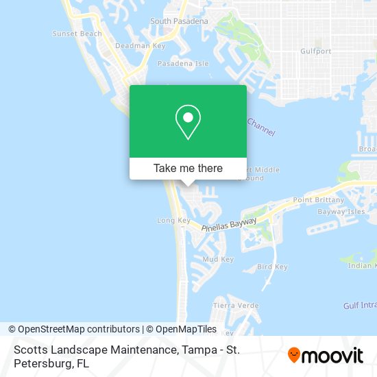 Mapa de Scotts Landscape Maintenance