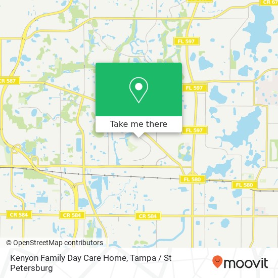 Kenyon Family Day Care Home map