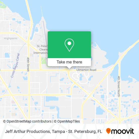 Mapa de Jeff Arthur Productions