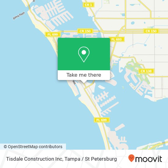 Mapa de Tisdale Construction Inc