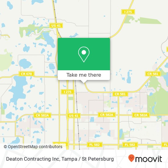 Mapa de Deaton Contracting Inc