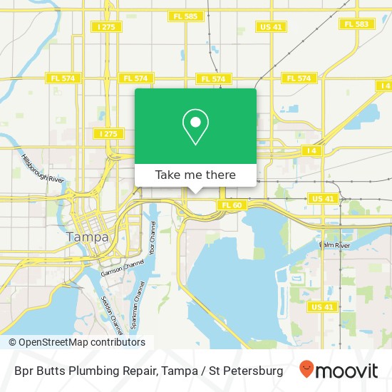 Bpr Butts Plumbing Repair map