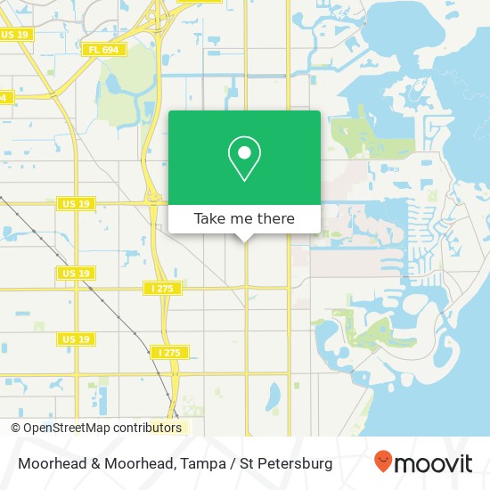 Moorhead & Moorhead map