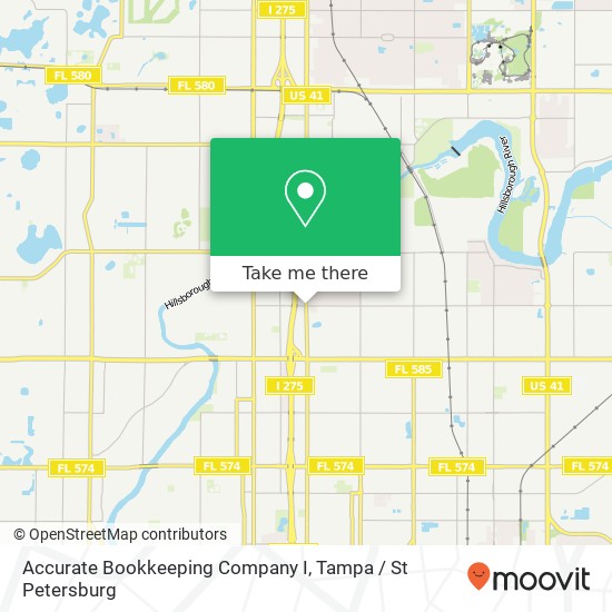 Mapa de Accurate Bookkeeping Company I