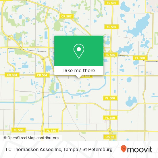 I C Thomasson Assoc Inc map