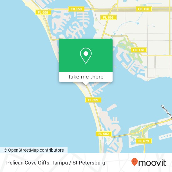 Pelican Cove Gifts map