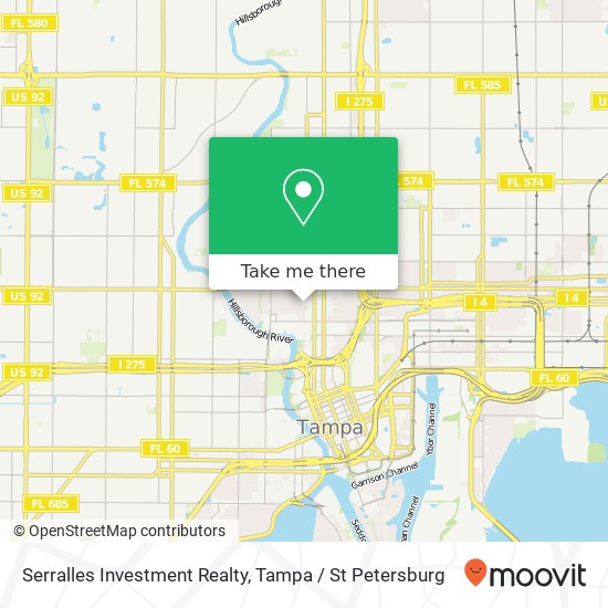 Serralles Investment Realty map