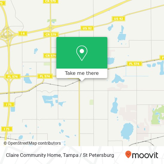 Claire Community Home map