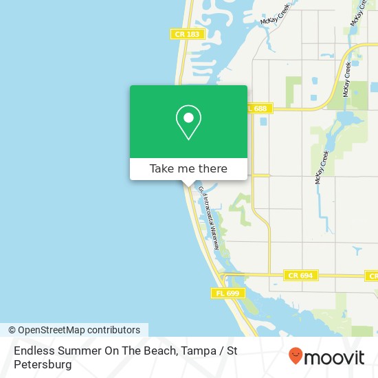 Endless Summer On The Beach map