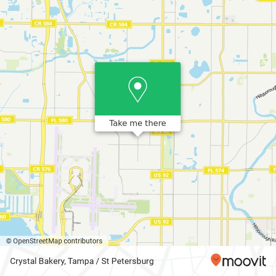 Crystal Bakery map