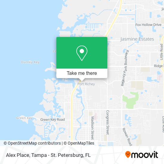 Alex Place map
