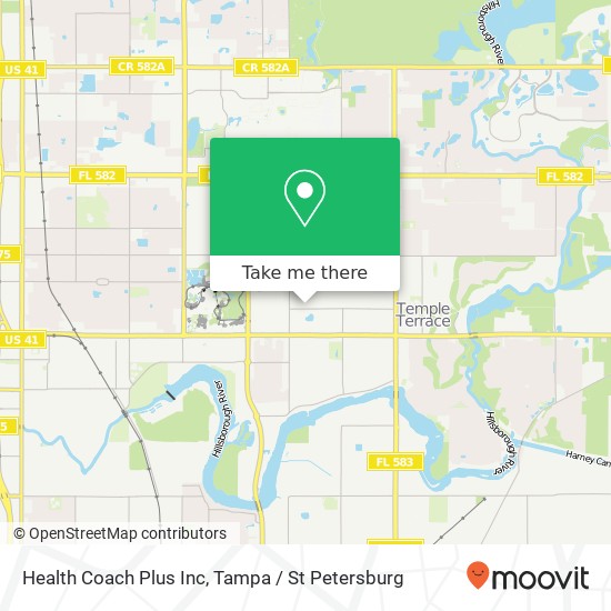 Mapa de Health Coach Plus Inc