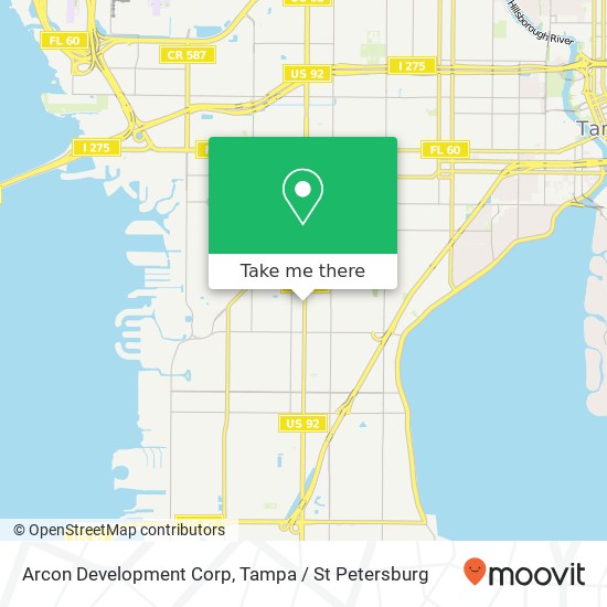 Arcon Development Corp map