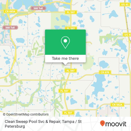 Mapa de Clean Sweep Pool Svc & Repair